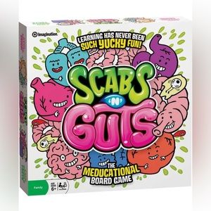 Educational Board Game - Scabs and Guts - The Medical Fact Based Board Game